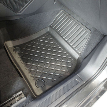 Alfombrillas tipo bandeja Volkswagen Touran II, fabricación 09.2015 - presente, carrocería furgoneta 5-7 plazas, sin tercera fila | 603415