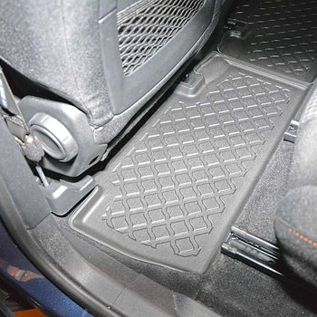 Alfombrillas tipo bandeja Peugeot 5008 II, fabricación 07.2017 - presente, carrocería suv incluso facelift, sin tercera fila | 603574