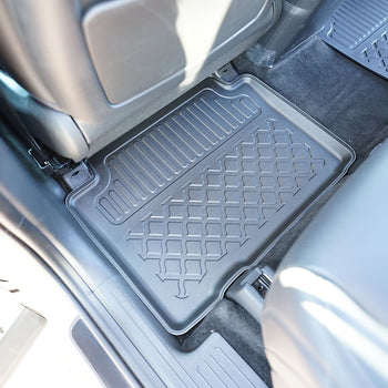 Alfombrillas tipo bandeja Hyundai Santa Fe V (MX5) HEV, fabricación 07.2024 - presente, carrocería suv 5-7 plazas, sin tercera fila | 604227