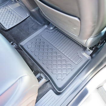 Alfombrillas tipo bandeja Hyundai Santa Fe V (MX5) PHEV, fabricación 07.2024 - presente, carrocería suv 5-7 plazas, sin tercera fila | 604227