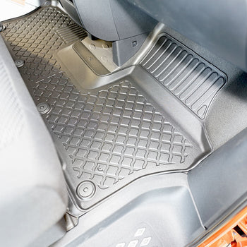 Alfombrillas tipo bandeja Volkswagen ID. BUZZ, fabricación 05.2022 - presente, carrocería furgoneta alfombrillas delanteras | 653898