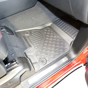 Alfombrillas tipo bandeja Dodge RAM V, fabricación 2019 - presente, carrocería camioneta alfombrillas delanteras | 654251