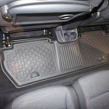 Alfombrillas tipo bandeja Citroen Berlingo II, fabricación 2008 - 08.2018, carrocería furgoneta 5-7 plazas, sin tercera fila | 602920