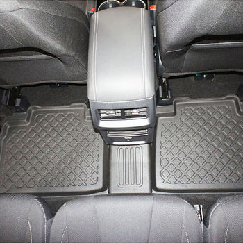 Alfombrillas tipo bandeja Ford Galaxy III, fabricación 09.2015 - presente, carrocería furgoneta 5-7 plazas, sin tercera fila, incluso facelift | 603133