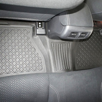 Alfombrillas tipo bandeja Mercedes Clase X Clasa X, fabricación 01.2016 - presente, carrocería camioneta sin el extintor fijado al pasajero de la derecha | 603361