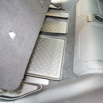 Alfombrillas tipo bandeja Tesla Model X Facelift, fabricación 01.2021 - presente, carrocería suv 5-7 plazas, 2da y 3ra fila | 683875