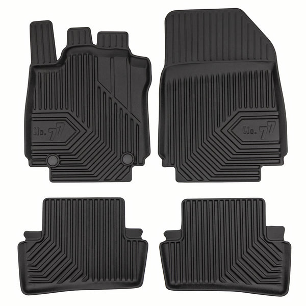 Alfombrillas tipo bandeja Renault Clio IV, fabricación 10.2012 - 08.2019, carrocería hatchback | 77802019