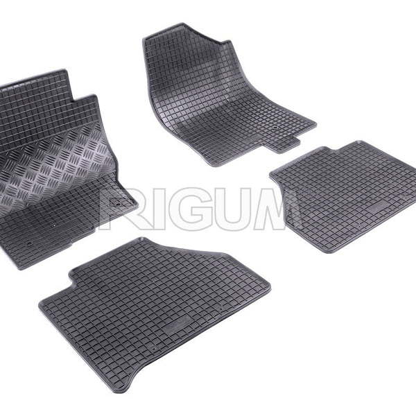 Alfombrillas de coche Nissan Navara, fabricación 2010 - 2015, carrocería camioneta doble cabina | 901795