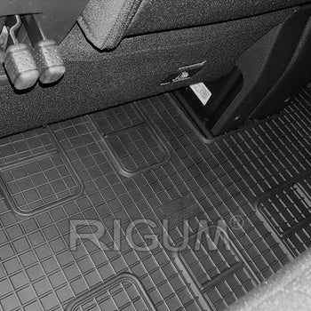 Alfombrillas de coche Toyota Proace Verso, fabricación 01.2016 - presente, carrocería furgoneta tercera fila | 904420