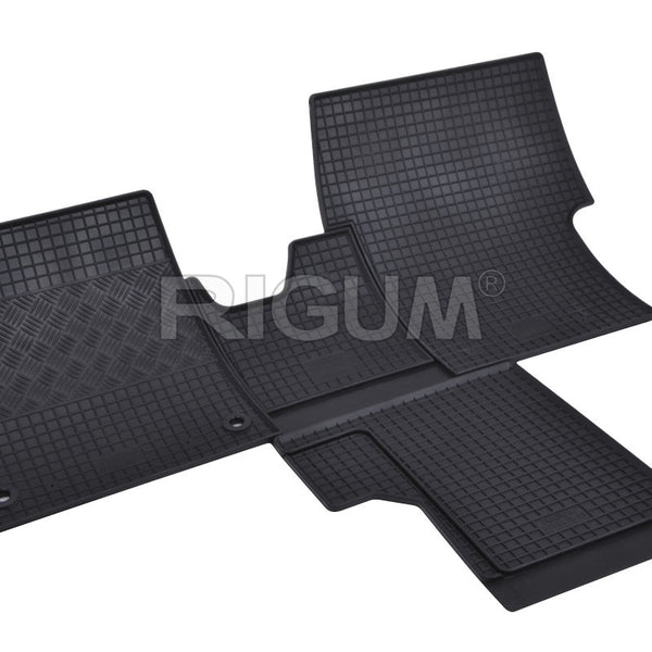Alfombrillas de coche Fiat Ulysse III Facelift, fabricación 2026 - presente, carrocería furgoneta 2 plazas, túnel incluido | 905236