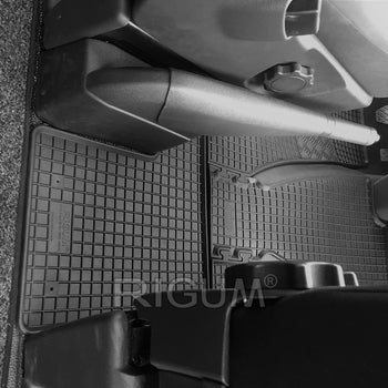 Alfombrillas de coche Volkswagen T6 .1 Transporter, fabricación 2019 - presente, carrocería furgoneta 2 -3 plazas | 905274