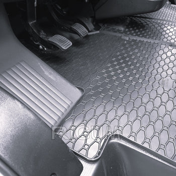 Alfombrillas de coche Opel Movano C, fabricación 05.2021 - presente, carrocería furgoneta con compartimento bajo el asiento | 905861