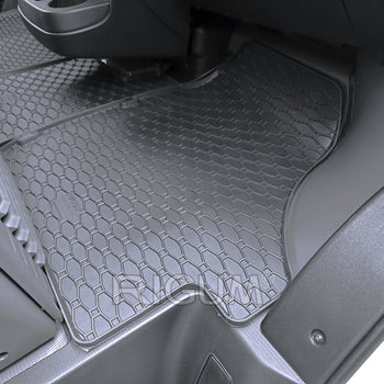 Alfombrillas de coche Opel Movano C, fabricación 05.2021 - presente, carrocería furgoneta con compartimento bajo el asiento | 905861