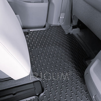 Alfombrillas de coche Hyundai Staria, fabricación 2022 - presente, carrocería furgoneta 7 asientos, 2da y 3ra fila | 905922