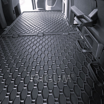 Alfombrillas de coche Ford Tourneo Custom II, fabricación 2024 - presente, carrocería furgoneta tercera fila | 906042