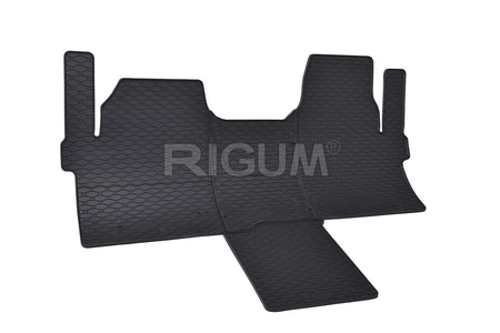 Alfombrillas de coche Volkswagen T7 Caravelle, fabricación 2025 - presente, carrocería furgoneta 2 plazas, túnel incluido | 906226