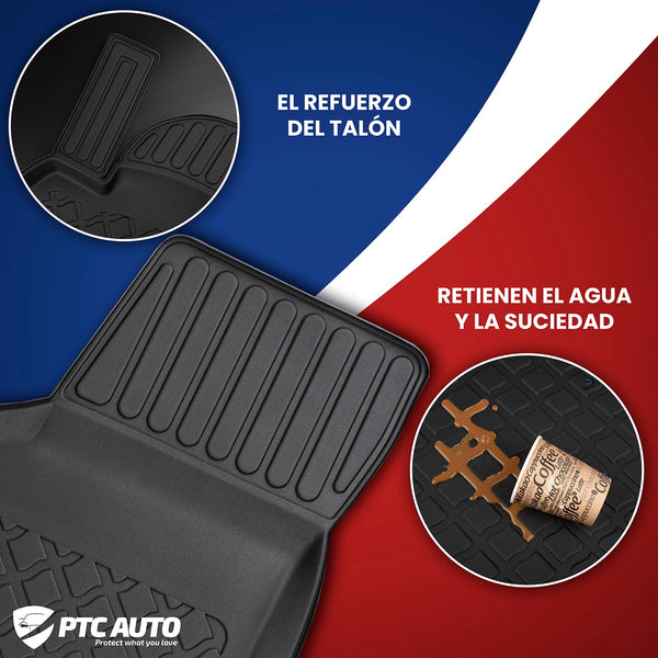 Alfombrillas tipo bandeja Tesla Model 3 Model 3 Facelift II, fabricación 2023 - presente, carrocería sedán | 603860