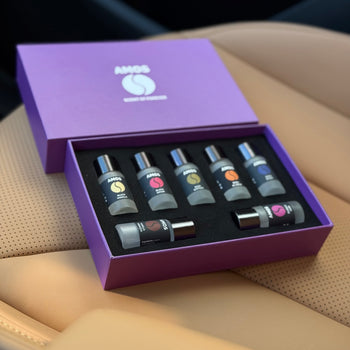 Amos Mini Purple – Set de 7 recambios de perfume