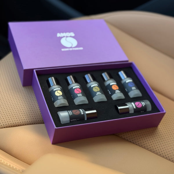 Amos Mini Purple – Set de 7 recambios de perfume