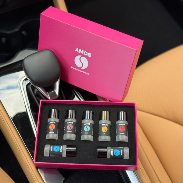 Amos Mini Pink – Set de 7 recambios de perfume