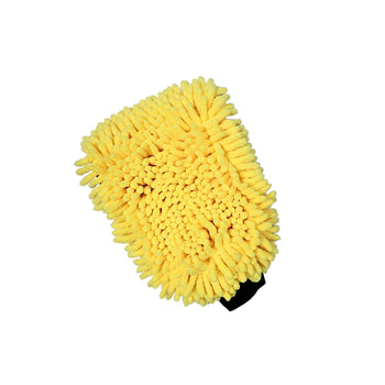 Guante de microfibra para lavado y limpieza 2en1