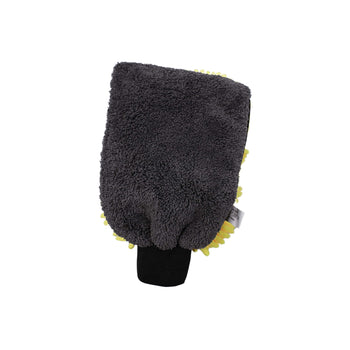 Guante de microfibra para lavado y limpieza 2en1