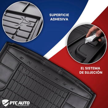 Bandeja maletero Kia Rio IV, carrocería hatchback, fabricación 02.2017 - presente, 5 puertas, sin estante optional cargo | TM400856