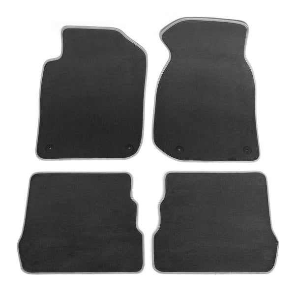 Alfombrillas de moqueta (gris) Mazda 3 III, fabricación 12.2013 - 02.2019, carrocería sedán | M300303GRI