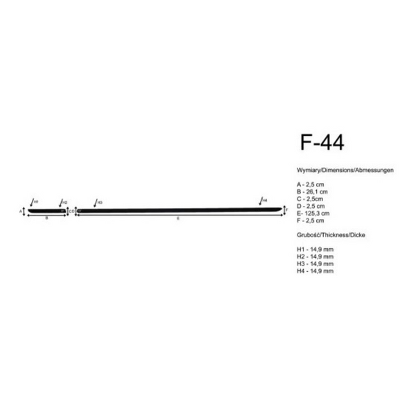 Molduras laterales Volkswagen up! , fabricación 09.2011 - presente, carrocería hatchback #3
