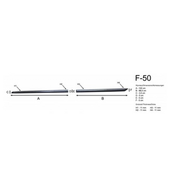 Molduras laterales Toyota Corolla X, fabricación 08.2013 - 06.2018, carrocería sedán, E160/E170/E180 #1