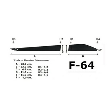 Molduras laterales Toyota RAV4 V, fabricación 01.2019 - presente, carrocería suv #2
