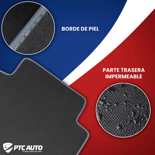 Alfombrillas de moqueta gris Smart ForFour I, fabricación 2004 - 2006, carrocería hatchback #1