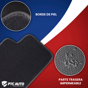 Alfombrillas de moqueta negro Suzuki Grand Vitara II, fabricación 2005 - 02.2015, carrocería suv #1