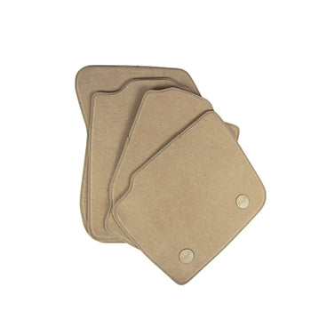 Alfombrillas de moqueta (negro) Subaru Legacy V, fabricación 2009 - 2014, carrocería camioneta, sistema de suejción redondo | 1075854BEIGE