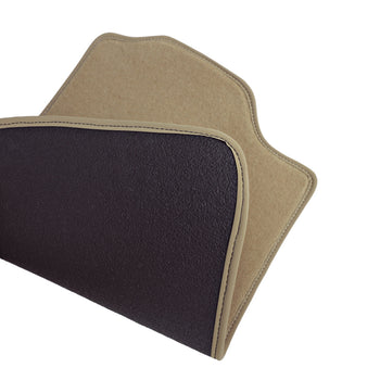 Alfombrillas de moqueta (beige) Mazda 3 I, fabricación 10.2003 - 04.2009, carrocería hatchback, Sistema de sujeción universal | 1039654BEIGE