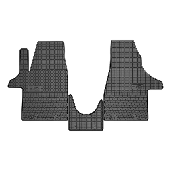 Alfombrillas de coche Volkswagen T6 .1 Transporter, fabricación 2019 - presente, carrocería furgoneta primera fila | ET445536