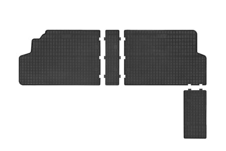 Alfombrillas de coche Citroen Jumpy II, fabricación 2007 - 2016, carrocería furgoneta segunda fila | ET542971