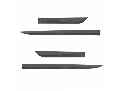 Molduras laterales Hyundai I20 II, fabricación 12.2014 - 07.2020, carrocería hatchback 5 puertas | F-51