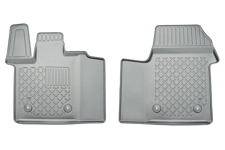 Alfombrillas tipo bandeja Volkswagen T7 Multivan eHybrid PHEV, fabricación 10.2021 - presente, carrocería furgoneta batalla larga, alfombrillas delanteras | 653893