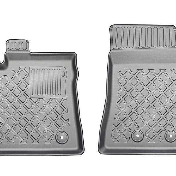 Alfombrillas tipo bandeja Ford Transit Courier II, fabricación 06.2014 - presente, carrocería furgoneta 2 plazas, juego completo para asientos delanteros | 654056