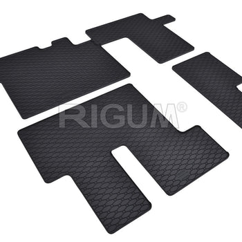 Alfombrillas de coche Hyundai Staria, fabricación 2022 - presente, carrocería furgoneta 2da y 3ra fila, 9 asientos | 905939