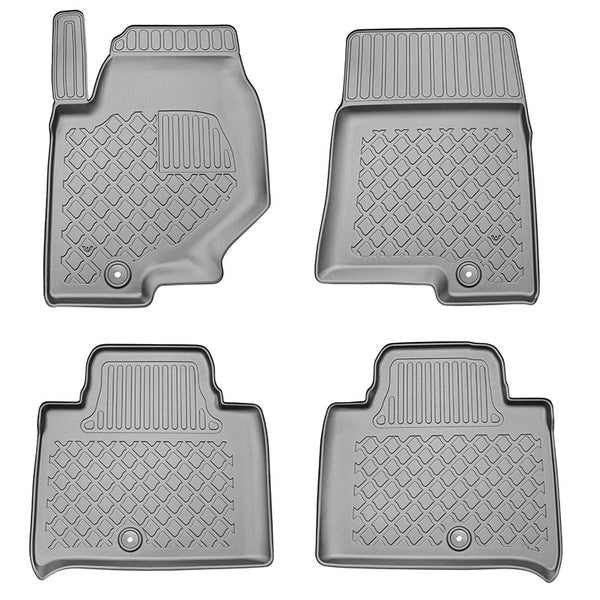 Alfombrillas tipo bandeja Ssang Yong Musso, fabricación 2018 - presente, carrocería camioneta excluyendo la tercera fila | 603731