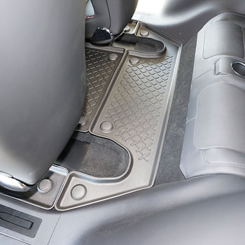 Alfombrillas tipo bandeja Tesla Model X Facelift, fabricación 01.2021 - presente, carrocería suv, 6 plazas, tercera fila #1