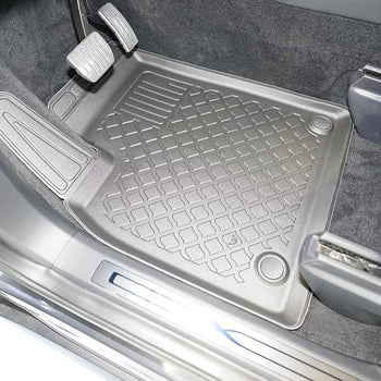 Alfombrillas tipo bandeja Tesla Model X Facelift, fabricación 01.2021 - presente, carrocería suv 5-7 plazas, alfombrillas delanteras | 653874