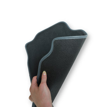 Alfombrillas de moqueta (negro) Peugeot 308 I, fabricación 05.2007 - 07.2013, carrocería hatchback | 1057754GRAY