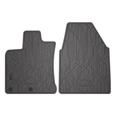 Alfombrillas de goma delanteras Nissan Qashqai I, fabricación 02.2007 - 01.2014, carrocería suv (2 uds.) | ND0450