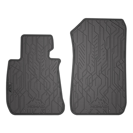 Alfombrillas de goma delanteras BMW Serie 3 E91, fabricación 09.2005 - 11.2012, carrocería camioneta sin x-drive (2 uds.) | ND0661