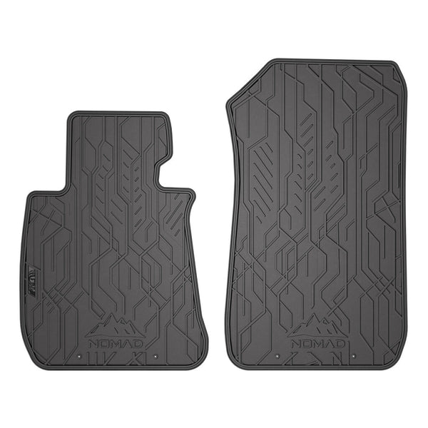 Alfombrillas de goma delanteras BMW Serie 3 E91, fabricación 09.2005 - 11.2012, carrocería camioneta sin x-drive (2 uds.) | ND0661