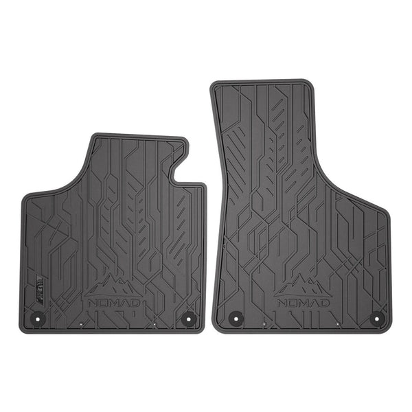 Alfombrillas de goma delanteras Audi A3 8P, fabricación 09.2004 - 08.2008, carrocería sportback (2 uds.) | ND0720