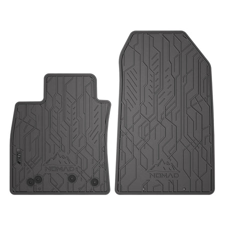 Alfombrillas de goma delanteras Renault Clio IV, fabricación 10.2012 - 08.2019, carrocería hatchback (2 uds.) | ND07524